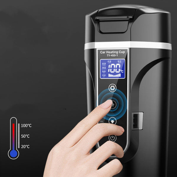 Smart Digital Display Insulated Water Bottle