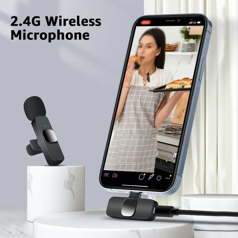 Wireless Lavalier Mini Microphone