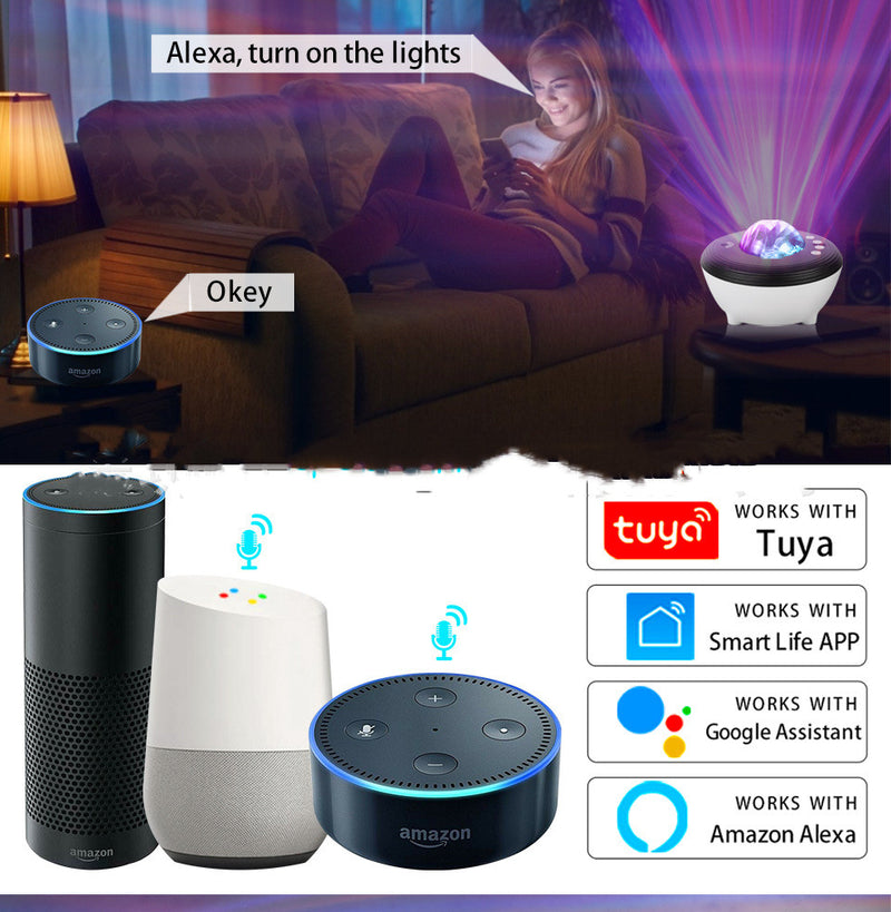 Smart Northern Lights Projection Light