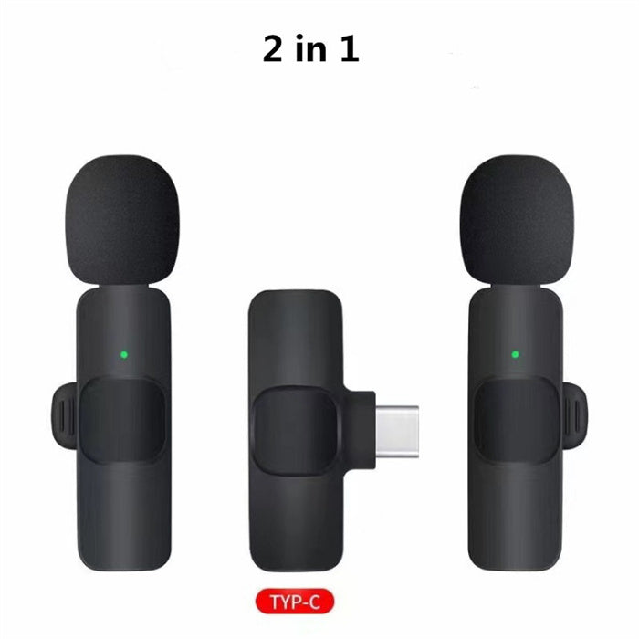 Wireless Lavalier Mini Microphone